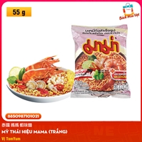 Mì Ăn Liền Thái Lan Hiệu MAMA TomYum Shrimp (Gói 55g)